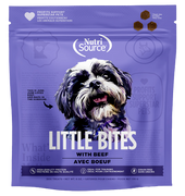 NutriSource® Grain Free Beef Little Bites 6oz Dog Treat SALE