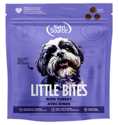 NutriSource® Grain Free Turkey Little Bites 6oz Dog Treat SALE