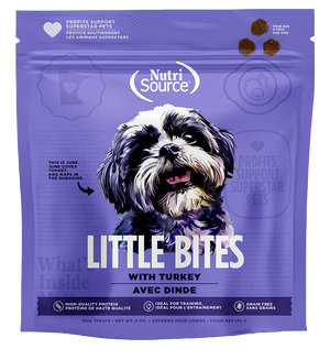 NutriSource® Grain Free Turkey Little Bites 6oz Dog Treat SALE