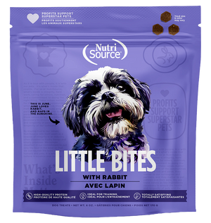 NutriSource® Rabbit Little Bites 6oz Dog Treat SALE