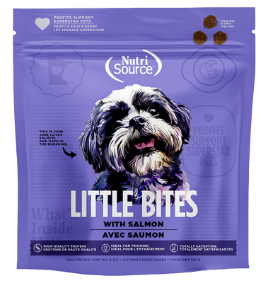 NutriSource® Salmon Little Bites 6oz Dog Treat SALE