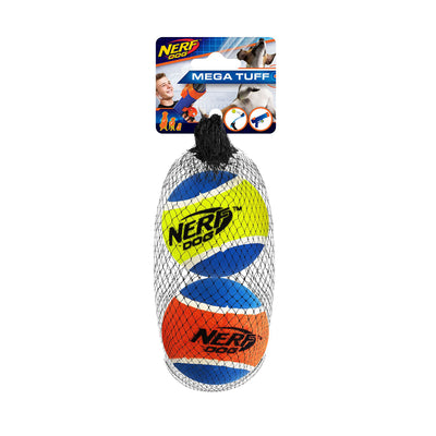 Nerf Dog Mega Strength Tennis Balls - 2 Pack - Medium - 6.4 cm (2.5 in) SALE