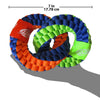 Nerf Dog Braided Twisted 2-Ring Tug - 18 cm (7 in) SALE