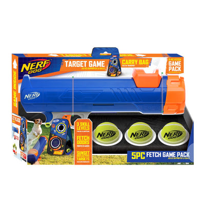 Nerf Dog Tennis Ball Blaster - 5-pc Fetch Game Pack - 40 cm (16 in) SALE