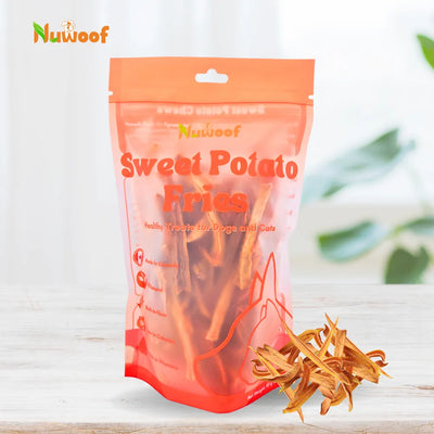 Nuwoof: Sweet Potato Fries 90g