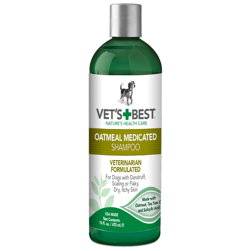 Vet s Best Oatmeal Medicated Shampoo 16oz
