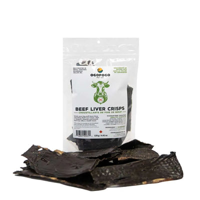 Ogopogo Pet Co.: Beef Liver Crisps 125g