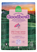 Open Farm GoodBowl™ Wild-Caught Salmon & Brown Rice Recipe for Cats (NEW)