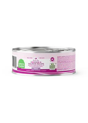 Open Farm® Chicken & Salmon Pâté Wet Cat Food 2.8oz