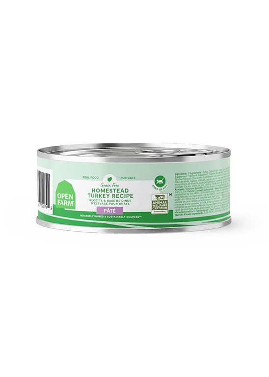 Open Farm® Homestead Turkey Pâté Wet Cat Food 2.8oz