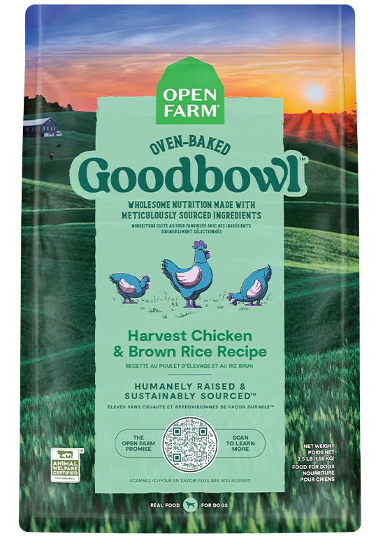 Open Farm GoodBowl™ Harvest Chicken & Brown Rice Recipe for Dogs