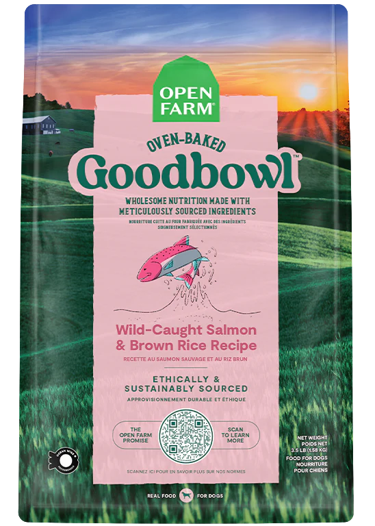 Open Farm GoodBowl™ Wild-Caught Salmon & Brown Rice Recipe for Dogs