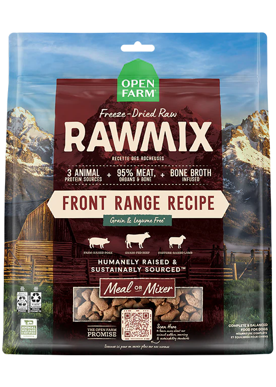 Open Farm® RawMix Front Range Freeze-Fried Raw Morsels Freeze-Dried Dog Food 13.5oz