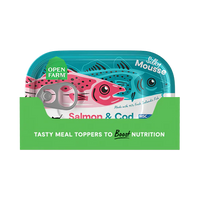 Open Farm® Salmon & Cod Topper for Cats 3 oz SALE