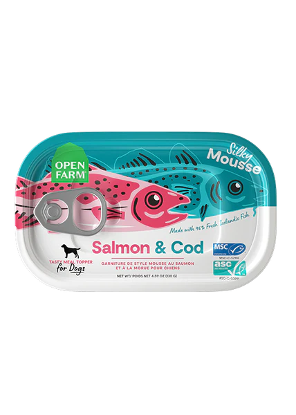 Open Farm® Salmon & Cod Topper for Dogs 4.5 oz SALE