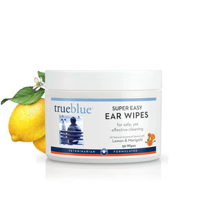 True Blue  Ear Wipes Super Easy (Lemon & Marigold)