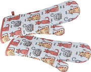 Spotted Dog Oven Mitts - Cats SALE