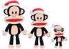 Multipet™ Paul Frank® Julius the Monkey with Santa Hat Dog Toy