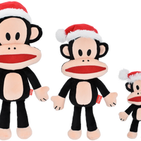 Multipet™ Paul Frank® Julius the Monkey with Santa Hat Dog Toy