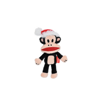 Multipet™ Paul Frank® Julius the Monkey with Santa Hat Dog Toy