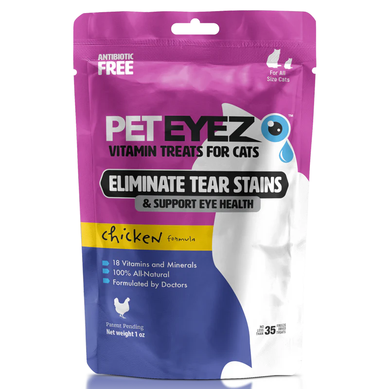 Pet Eyes Freeze-Dried Vitamin Treats for Cats - Chicken