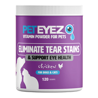 Pet Eyes Chicken Food Topper Vitamin Powder 190 Scoops