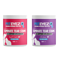 Pet Eyes Beef Food Topper Vitamin Powder 190 Scoops