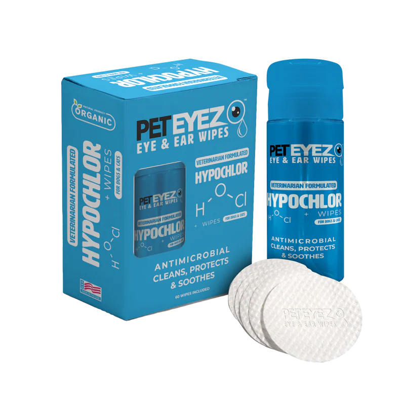 Pet Eyes Hypochlor Eye & Ear Wipes