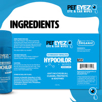 Pet Eyes Hypochlor Eye & Ear Wipes