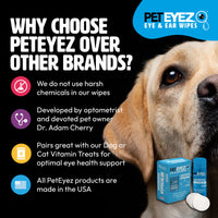 Pet Eyes Hypochlor Eye & Ear Wipes