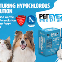 Pet Eyes Hypochlor Eye & Ear Wipes