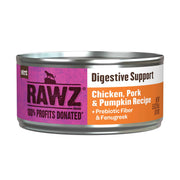 RAWZ® Digestive Support Chicken, Pork & Pumpkin Wet Cat Food 5.5oz (NEW)
