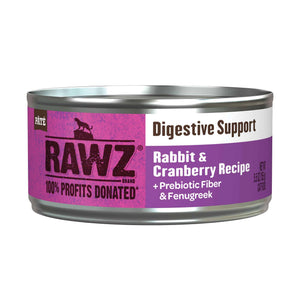 RAWZ® Digestive Support Rabbit & Cranberry Wet Cat Food 5.5oz