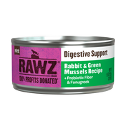 RAWZ® Digestive Support Rabbit & Green Mussels Wet Cat Food 5.5oz (NEW)