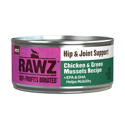 RAWZ® Hip & Joint Chicken & Green Mussels Wet Cat Food 5.5oz (NEW)