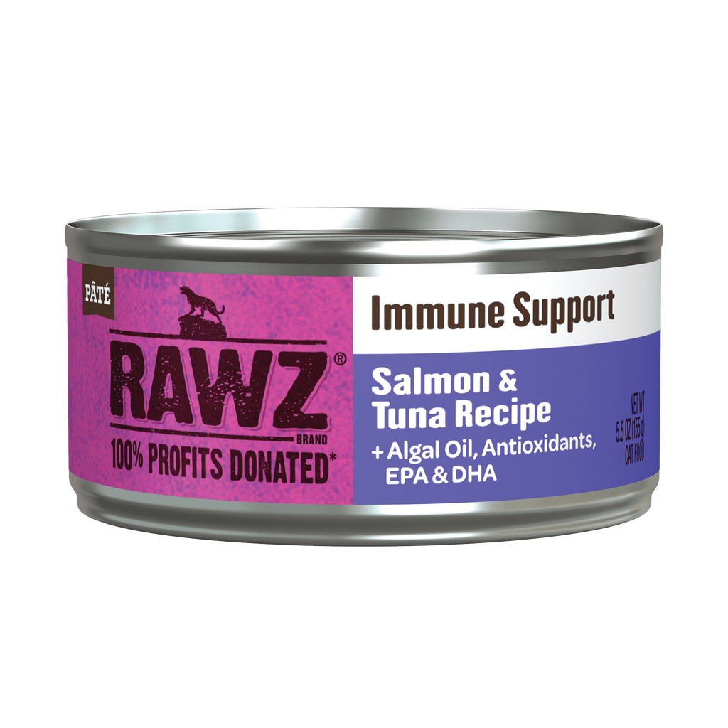 RAWZ® Immune Support Salmon & Tuna Wet Cat Food 5.5oz