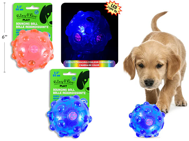 Riley & Rex Light Up Bounching Ball (NEW)