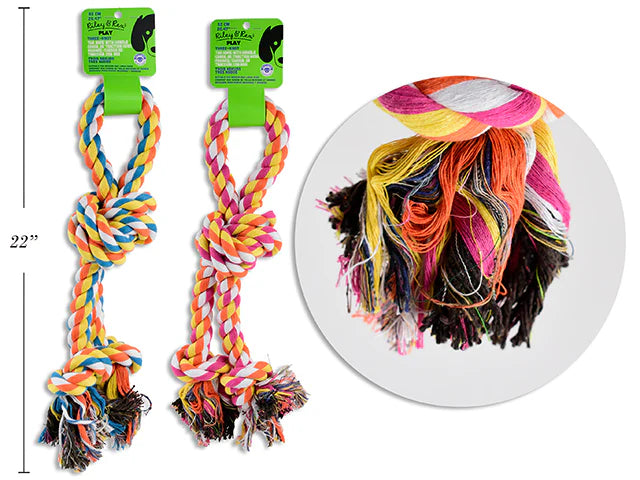 Riley & Rex Rope Tug with 3 Knots (NEW)