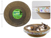 Riley & Rex Round Corrugataed Cardboard Cat Scratcher