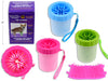 Riley & Rex Silicone 2-in-1 Pet Paw Cleaning Brush Tumbler with Lanyard