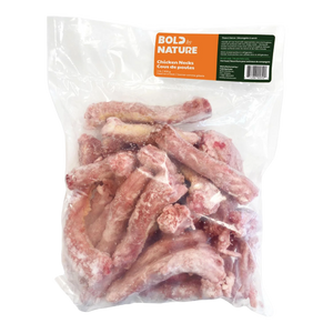 BOLD by NATURE Chicken Necks Frozen Dog Bone 2 lb