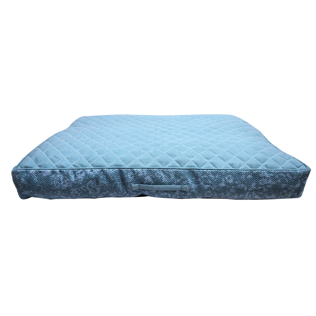 Resploot Mattress - Rectangular - Lagoon Blue - 80 x 60 x 8 cm (32 x 24 x 3 in) SALE