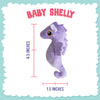 Snugarooz Baby Shelly Dog 5in