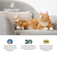 NaturVet® Scoopables® Digestive Enzymes Daily Digestive Support Supplement for Cats (45 scoops)