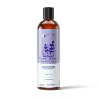 Kin + Kind Oatmeal Shampoo for Dogs & Cats 12 oz