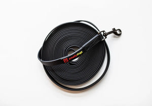 Smellydogz 20ft. Long Line Lead 5/8" - Black