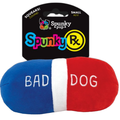 Spunky Pup® RX Bad Dog Pill Dog Toy