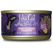 Tiki Cat® After Dark™ Pâté Rabbit & Chicken Liver Recipe Wet Cat Food 3 oz