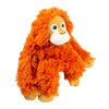 Tall Tails – Plush Orangutan with Squeaker & Rope Interior Body Toy – 14″