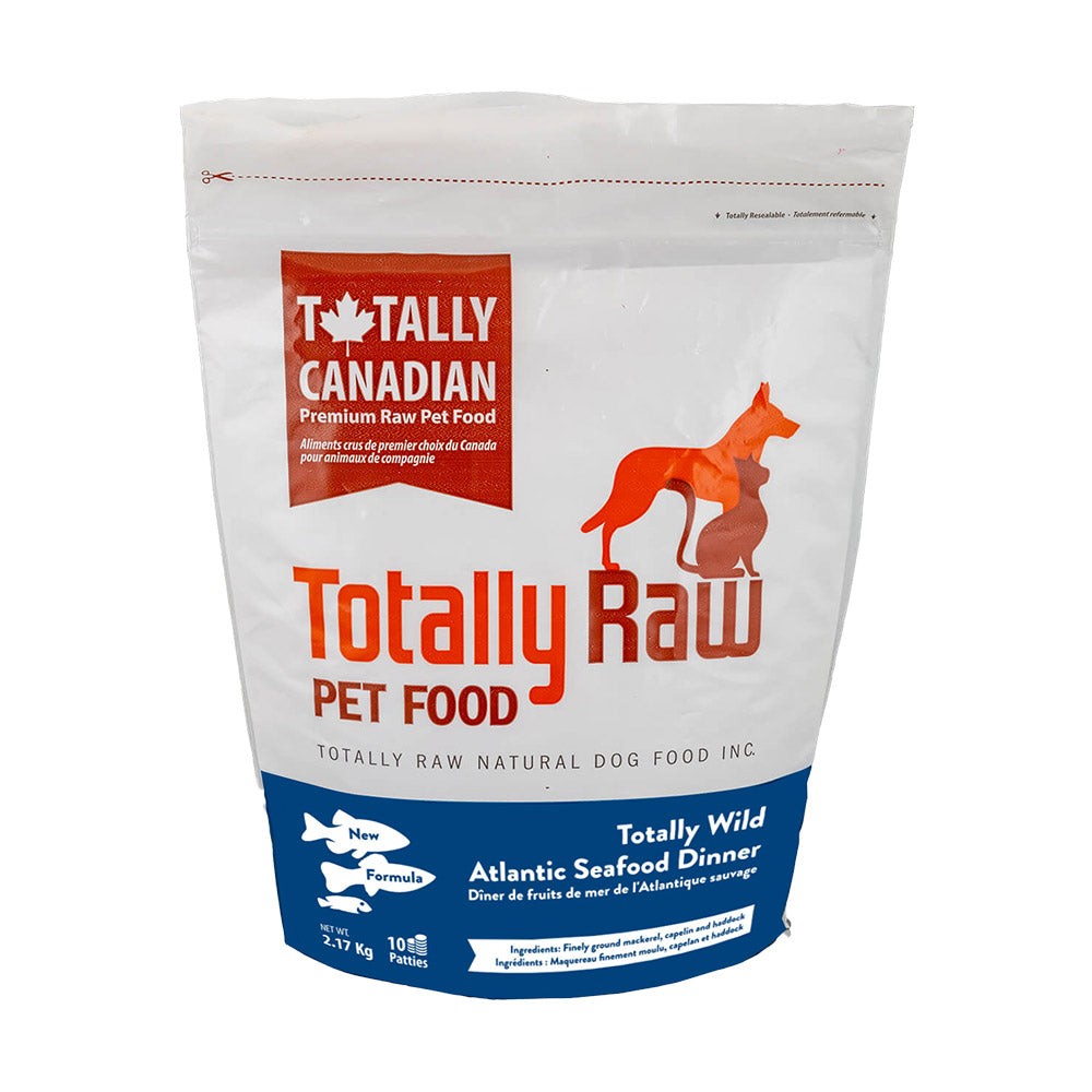 TOTALLY RAW – Wild Atlantic Seafood Dinner Patty 4.78lbs (NEW)